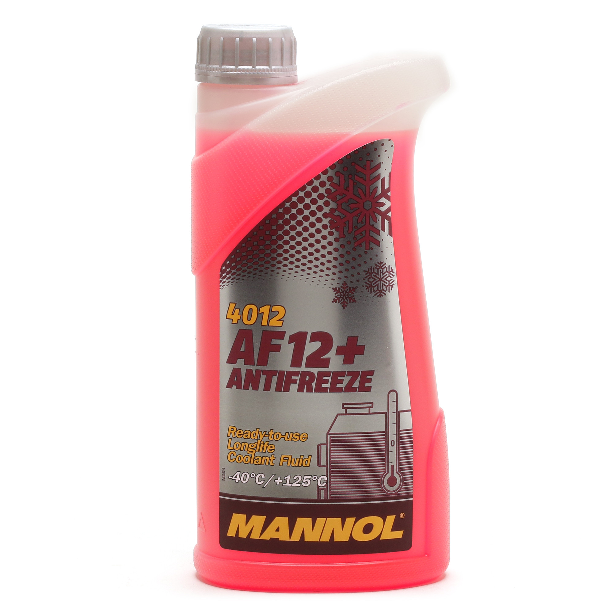 Mannol 4012 AF12+ Kühlerfrostschutz Fertigmischung -40° 1l Flasche